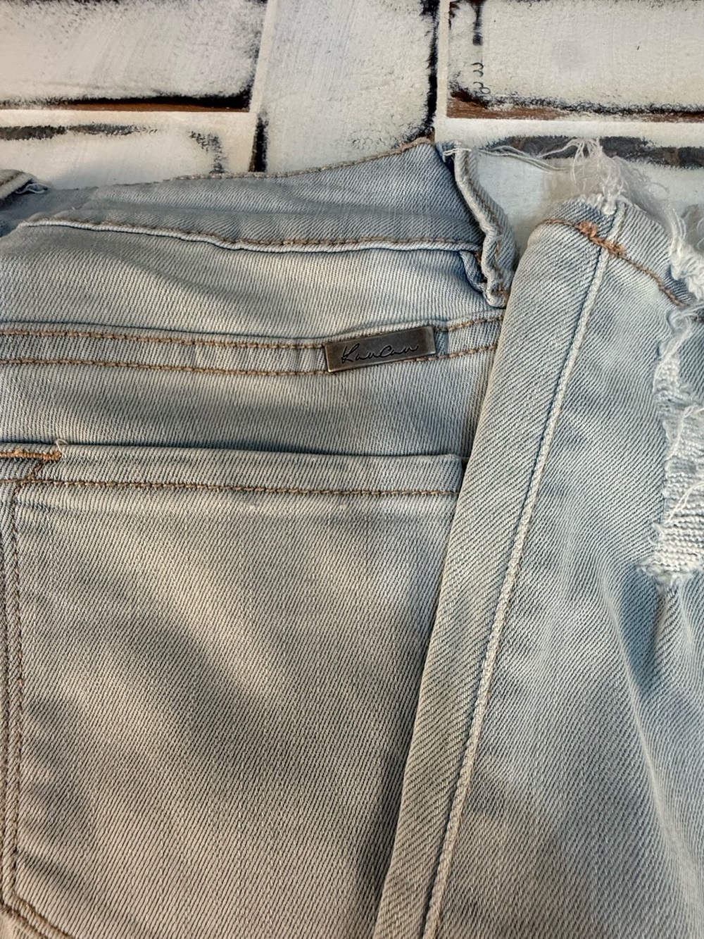 KanCan Light Blue High-Rise Ankle Skinny Jeans 3/25 - Picture 11 of 13